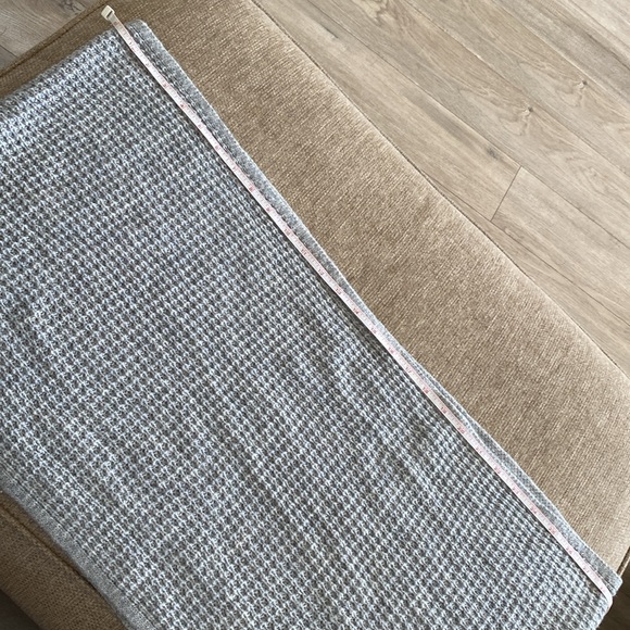 CELESTE Infinity Winter Scarf Grey Cashmere Wool Blend Knit Cozy soft warm - Picture 4 of 5